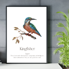 Load image into Gallery viewer, Monthly Birds Wall Art Collection

