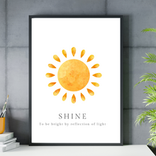 Load image into Gallery viewer, Shine Art Print
