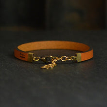 Load image into Gallery viewer, Faith Over Fear Leather Bracelet

